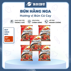 ACECOOK - Bún Hằng Nga hương vị Bún cá cay, Hằng Nga Bún cá cay Hằng Nga Acecook bún cá cay Hải Phòng - 73g/gói - 00783