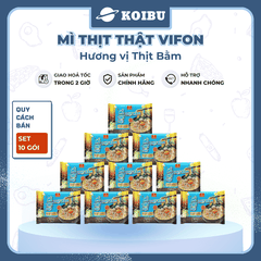 VIFON - Mì thịt thật Vifon hương vị Thịt Bằm, Vifon Mì Thịt bằm thịt thật Vifon, Mì Vifon thịt thật - 90g/gói - 00815