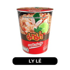 MAMA - Mì Mama ly hương vị Tôm Tomyum - Mì Tôm Tomyum ly, Mì ly Thái Lam Tôm Tomyum - 60g/ly - 00263