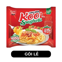 AFOTECH - Mì trộn Cung Đình Kool Spaghetti gói Xốt thịt bò cà chua, Mì ý sốt bò bằm Cung Đình Kool - 105g/gói - 00303
