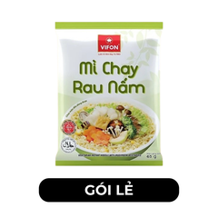 VIFON – Mì Vifon chay hương vị rau nấm - 65g/gói - 00202