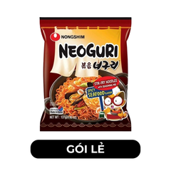 NONGSHIM - Mì xào khô Neoguri Hải sản cay, Mì xào khô Hải sản cay Neguri, Neoguri Seafood & Spicy - 137g/gói - 00443