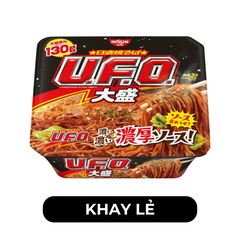 NISSIN - Mì khay trộn Nissin U.F.O hương vị Yakisoba, Mì trộn Yakisoba Nissin UFO, Mì trộn Nissin - 167g/khay - 00698