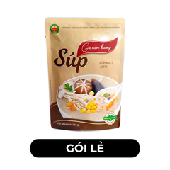 CÂY THỊ - Súp Cây Thị hương vị Gà nấm hương, Súp gà nấm hương Cây Thị, Súp dinh dưỡng Cây Thị ăn liền - 260g/gói -  00789