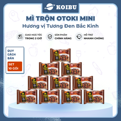OTOKI - Mì trộn Otoki Mini hương vị Tương đen Bắc Kinh, Mì Tương đen Bắc Kinh Ottogi Mini ăn liền - 83g/gói - 00818