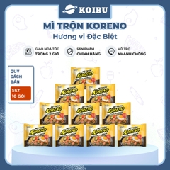 PALDO - Mì trộn Koreno hương vị Đặc biệt, Koreno Mì trộn đặc biệt Koreno, Mì Koreno Hàn Quốc ăn liền - 74g/gói - 00161
