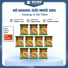MAMA - Mì Mama gói nhỏ hương Mì vịt tiềm, Mì vịt tiềm ăn liền, Mì Thái Lan vị Mì vịt tiềm, Mì Mama vịt tiềm  - 55g/gói - 00256