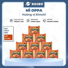 OTOKI - Mì Oppa hương vị Kim chi, Oppa Mì kim chi Oppa, Mì kim chi Hàn Quốc, Mì Oppa Hàn Quốc ăn liền - 65g/gói - 00072
