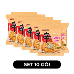 NONGSHIM - Mì xào khô Shin Ramyun hương vị Toomba, Mì trộn kem cay Toomba Nongshim Shin Ramyun - 137g/gói - 00673