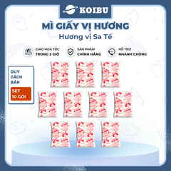 THIEN HUONG FOOD - Mì Vị Hương hương vị Sa tế, Mì Sa tế Vị Hương ăn liền, Mì tôm ăn liền sa tế Vị Hương - 70g/gói  - 00865