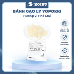 YOUNG POONG - Bánh gạo ly Yopokki hương vị Phô Mai, Bánh gạo phô mai Yopokki ly, Bánh gạo Hàn Quốc - 140g/ly - 00871