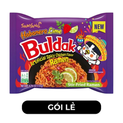SAMYANG - Mì khô gà cay Samyang hương vị Gà chua cay, Mì gà chua cay Samyang, Mì Samyang Hàn Quốc  - 140g/gói - 00548