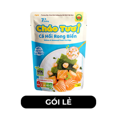 CÂY THỊ - Cháo tươi Cây Thị hương vị Cá hồi rong biển, Cháo tươi cá hồi rong biển Cây Thị ăn liền - 240g/gói -  00745