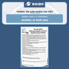 YOUNG POONG - Bánh gạo ly Yopokki hương vị Phô Mai, Bánh gạo phô mai Yopokki ly, Bánh gạo Hàn Quốc - 140g/ly - 00871