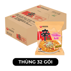 NONGSHIM - Mì xào khô Shin Ramyun hương vị Toomba, Mì trộn kem cay Toomba Nongshim Shin Ramyun - 137g/gói - 00673