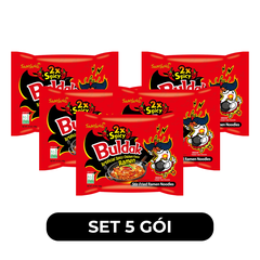 SAMYANG - Mì khô gà cay Samyang hương vị Gà cực cay, Mì Samyang Hàn Quốc, Mì gà cực cay Samyang - 140g/gói - 00418