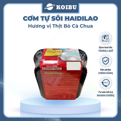 YIHAI - Cơm tự sôi Haidilao hương vị Bò cà chua, Cơm tự sôi Hadilao bò cà chua - 180g/hộp - 00837