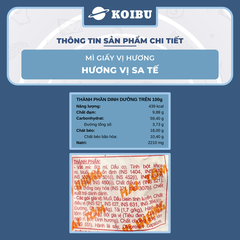 THIEN HUONG FOOD - Mì Vị Hương hương vị Sa tế, Mì Sa tế Vị Hương ăn liền, Mì tôm ăn liền sa tế Vị Hương - 70g/gói  - 00865