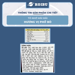 ACECOOK - Phở tô Nhớ Mãi Mãi hương vị Bò, Tô Nhớ Mãi Mãi phở bò, Phở Nhớ ăn liền - 84g/tô - 00027