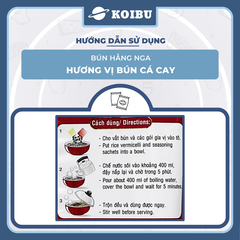 ACECOOK - Bún Hằng Nga hương vị Bún cá cay, Hằng Nga Bún cá cay Hằng Nga Acecook bún cá cay Hải Phòng - 73g/gói - 00783