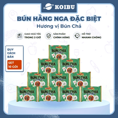 ACECOOK - Bún Hằng Nga đặc biệt hương vị Bún chả (có gói thịt thật), Bún chả Hằng Nga Acecook ăn liền - 73g/gói - 00784