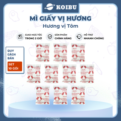 THIEN HUONG FOOD - Mì Vị Hương hương vị Tôm, Mì tôm gói giấy trắng Vị Hương, Mì giấy Vị Hương ăn liền - 60g/gói  - 00863