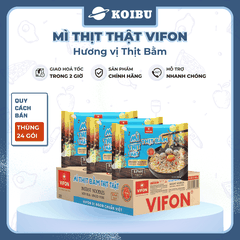 VIFON - Mì thịt thật Vifon hương vị Thịt Bằm, Vifon Mì Thịt bằm thịt thật Vifon, Mì Vifon thịt thật - 90g/gói - 00815