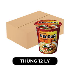 NONGSHIM - Mì ly Neoguri hương vị Hải sản cay, Mì ly hải sản cay Neoguri, Mì Neoguri Hàn Quốc ăn liền - 62g/ly - 00764