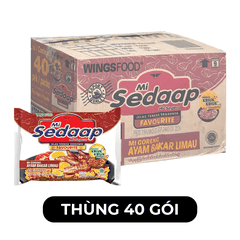 SEDAAP - Mì trộn Sedaap hương vị gà nướng chanh, Sedaap gà nướng chanh, Mì vị gà nướng chanh Sedaap, Mì trộn Sedaap vị gà nướng chanh, Mì trộn vị gà nướng chanh Sedaap - 89g/gói - 00492