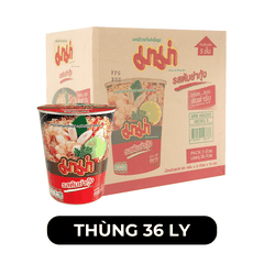 MAMA - Mì Mama ly hương vị Tôm Tomyum - Mì Tôm Tomyum ly, Mì ly Thái Lam Tôm Tomyum - 60g/ly - 00263