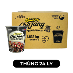 PALDO - Mì ly trộn Koreno Chajang tương đen, Mì trộn Koreno Chajang, Mì ly trộn Koreno ChaChang - 68g/ly - 00028