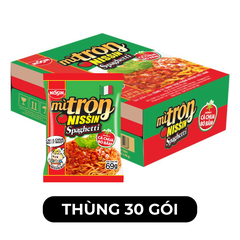 NISSIN - Mì trộn Nissin Spaghetti vị cà chua bò bằm, Mì Spagheti cà chua bò bằm, Mì trộn Spaghetti - 69g/gói - 00511