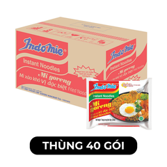 INDOFOOD - Mì xào khô Indomie Goreng vị Đặc biệt, Mì Indomie vị Đặc biệt, Mì xào Indomie, Mì Indomie Indonesia - 85g/gói - 00083