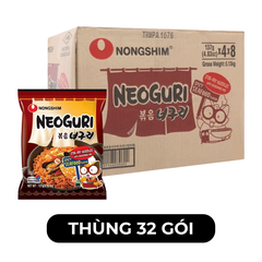NONGSHIM - Mì xào khô Neoguri Hải sản cay, Mì xào khô Hải sản cay Neguri, Neoguri Seafood & Spicy - 137g/gói - 00443