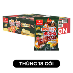 VIFON - Mì Vifon xuất khẩu Sườn heo nướng Bali, Mì Sườn heo nướng Baly Vifon cao cấp xuất khẩu - 100g/gói - 00201