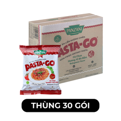 PANZANI - Mì Ý ăn liền không chiên Pasta-go hương vị Cà chua bò bằm, Mì Ý cà chua bò bằm ăn liền - 105g/gói - 00625