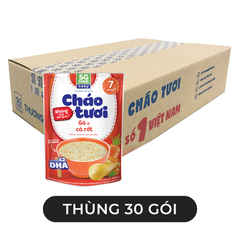 SG FOOD - Cháo tươi SG Food Baby hương vị Gà & cà rốt, SGFood Cháo tươi baby Gà cà rốt SGFood - 240g/gói - 00573