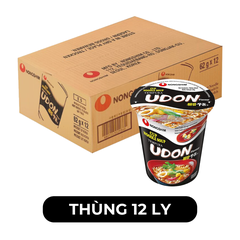 NONGSHIM - Mì ly Nongshim hương vị Tempura Udon, Mì ly Udon Tempura Nongshim, Mì Nongshim Hàn Quốc - 62g/ly - 00706