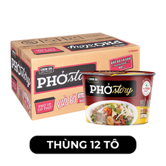 MASAN - Chin-su Phở Story tô (có thịt thật) hương vị Phở bò, Chinsu Phở bò Story tô, Phở Thìn bờ hồ