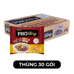 MASAN - Chin-su Phở Story (không thịt) hương vị Phở bò truyền thống nước trong, Phở bò Chinsu Story - 72g/gói - 00128