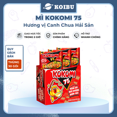 MASAN - Mì Kokomi 75 Canh chua hải sản, Kokomi 75 Mì canh chua hải sản Kokomi 75 gói ăn liền - 75g/gói - 00216
