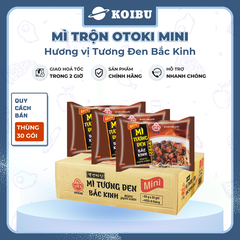OTOKI - Mì trộn Otoki Mini hương vị Tương đen Bắc Kinh, Mì Tương đen Bắc Kinh Ottogi Mini ăn liền - 83g/gói - 00818
