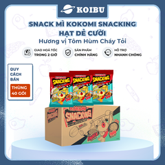 MASAN - Snack mì Kokomi Snacking hương vị Tôm hùm cháy tỏi, Kokomi Snacking Tôm hùm cháy tỏi ăn liền  - 70g/gói - 00897