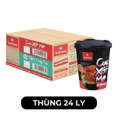 VIFON - Mì ly trộn khô Vifon vị Cua sốt me, mì ly Vifon cua sốt me, mì ly trộn Vifon ăn liền - 75g/ly - 00235