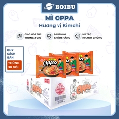 OTOKI - Mì Oppa hương vị Kim chi, Oppa Mì kim chi Oppa, Mì kim chi Hàn Quốc, Mì Oppa Hàn Quốc ăn liền - 65g/gói - 00072