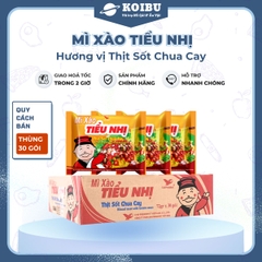 UNI-PRESIDENT - Mì xào tiểu nhị hương vị Thịt sốt chua cay, Mì xào thịt sốt chua cay, Mì gói Tiểu nhị  - 72g/gói - 00289