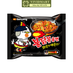 SAMYANG - Mì khô gà cay Samyang hương vị Gà cay, mì Samyang gà cay truyền thống, mì gà cay Samyang - 140g/gói - 00416