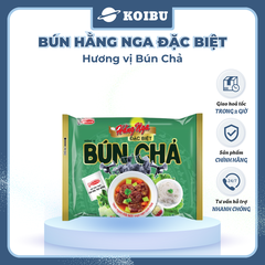 ACECOOK - Bún Hằng Nga đặc biệt hương vị Bún chả (có gói thịt thật), Bún chả Hằng Nga Acecook ăn liền - 73g/gói - 00784