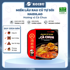 YIHAI - Lẩu rau củ tự sôi Haidilao hương vị cà chua, Hadilao Lẩu rau củ cà chua Hadilao ăn liền - 205g/hộp - 00830