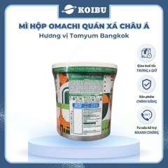 MASAN - Mì hộp Omachi quán xá châu Á hương vị Tomyum Bangkok, Hộp đồ ăn Omachi quán xá châu Á - 96g/gói - 00810